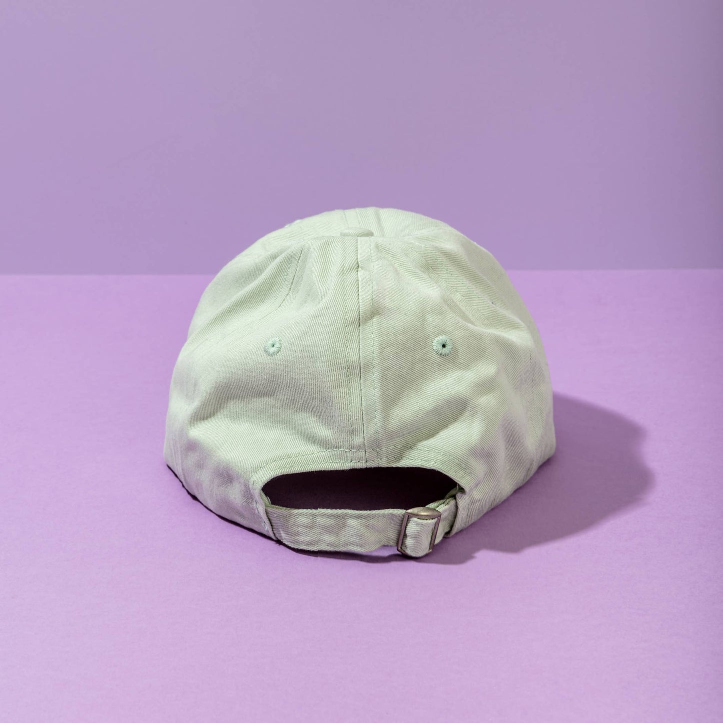 Happy Cat Cap // Light Mint & Teal