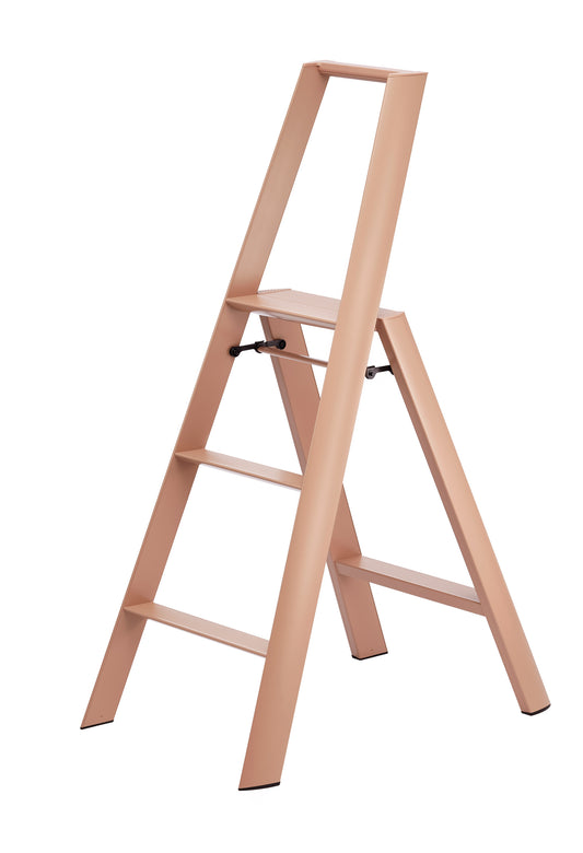 Lucano Step Ladder - Peach Brown - 3 Steps