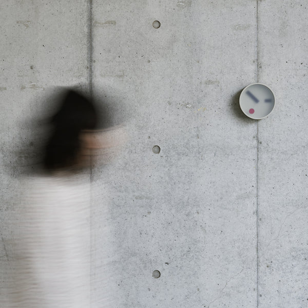 Kehai Clock by Koizumi Makoto: White