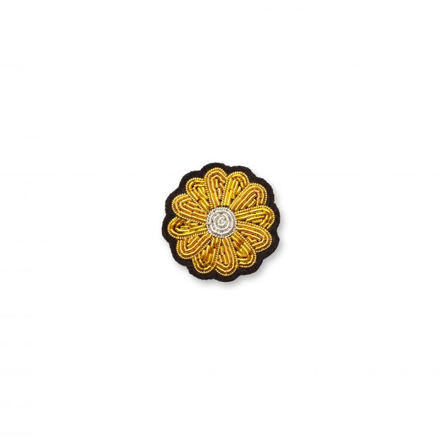 Golden Mini Daisy - Brooch