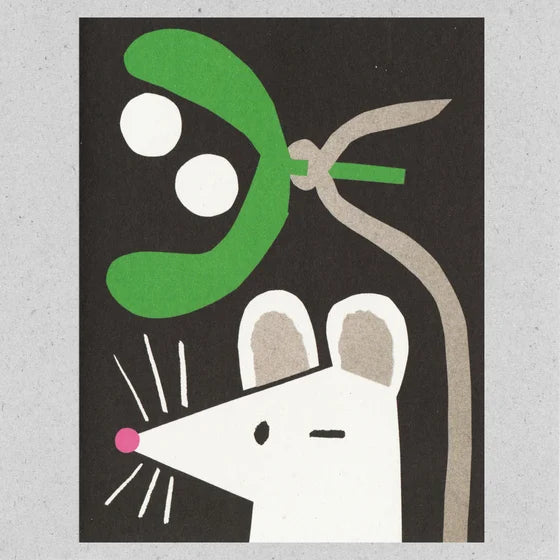 Mistletoe Mouse - Card