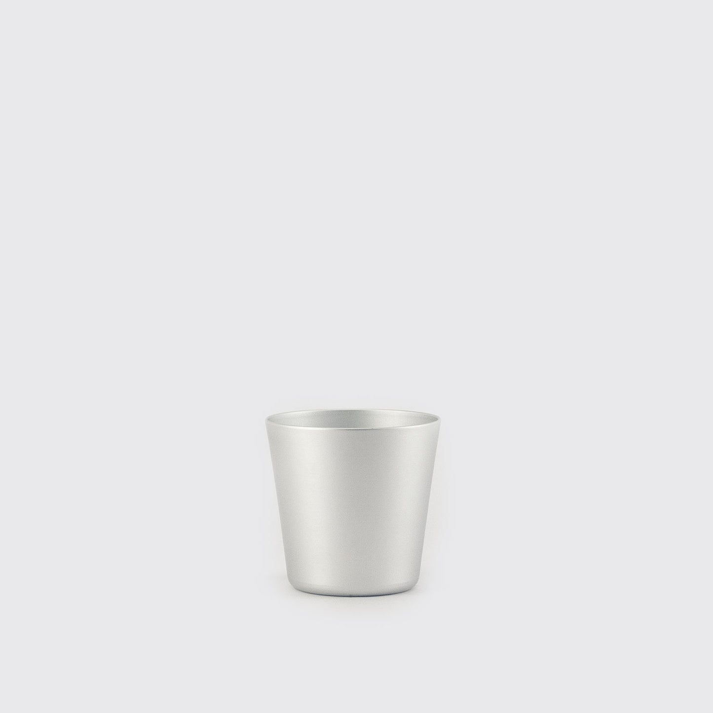 Tall Aluminium Tumbler - Silver