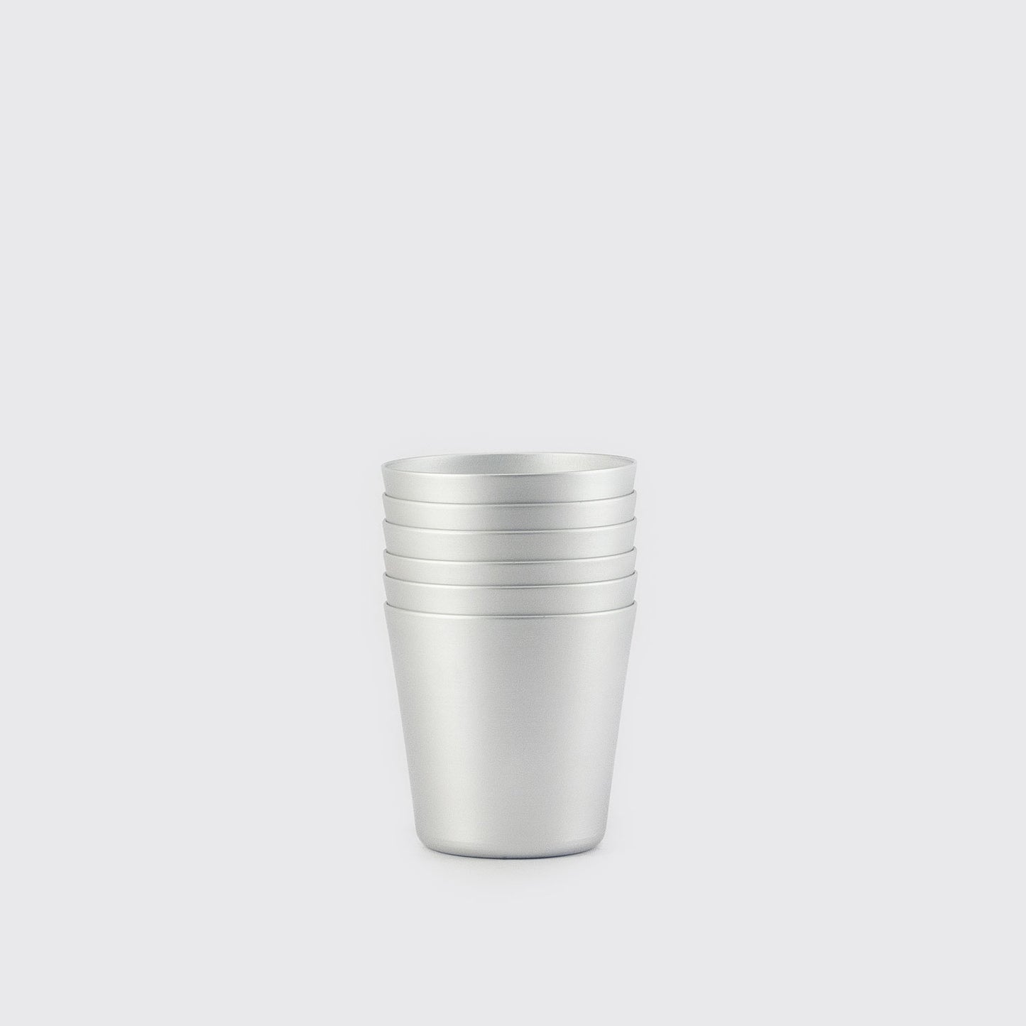 Tall Aluminium Tumbler - Silver