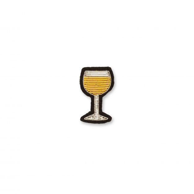 Glass of White Wine - Brooch