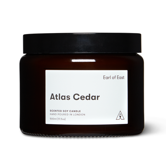 Atlas Cedar Soy Wax Candle 500ml