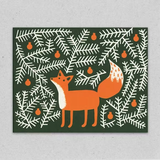 Forest Fox Card