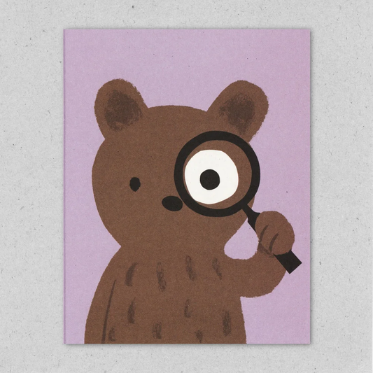 Inspector Bear Card