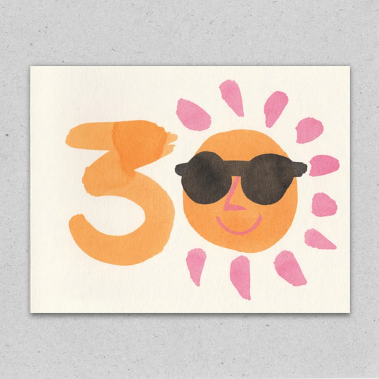 Sunshine 30 Card
